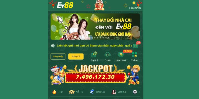 Giới thiệu EV88 về kho game đa dạng
